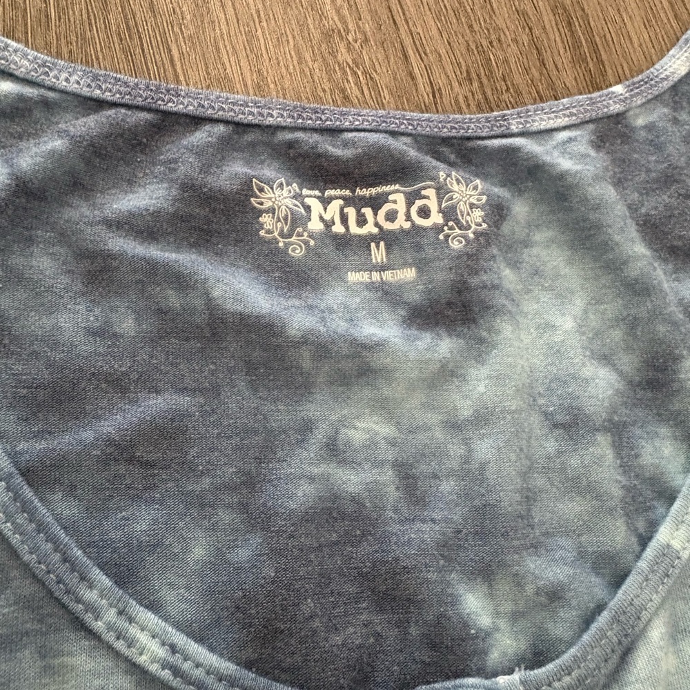 Mudd Women's Tie-Dye Tank Tops - Red/orange and Blue - Picture 11 of 14